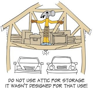 attic and storage