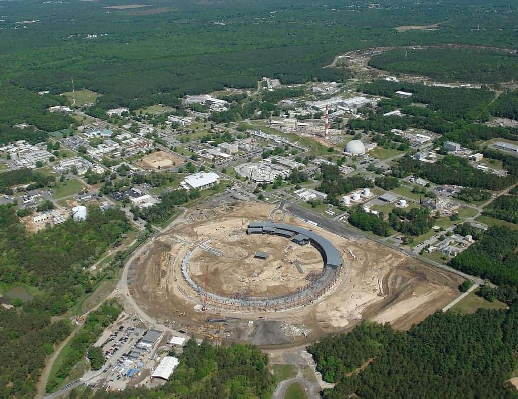 Aerial view of Brookhaven National Laboratory in the U.S. - aerial-brookhaven-national-laboratory