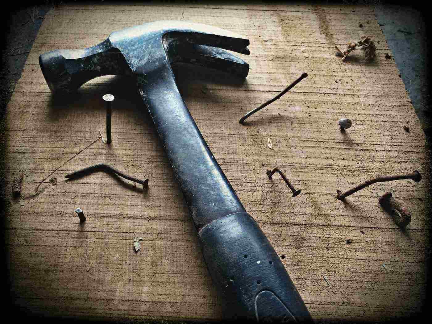 hammer and nails - home repairs not to diy
