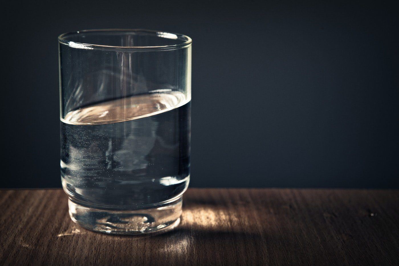 clear drinking glass of water - upgrades for green living
