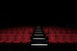 empty movie theater seats - create a more sustainable home theater