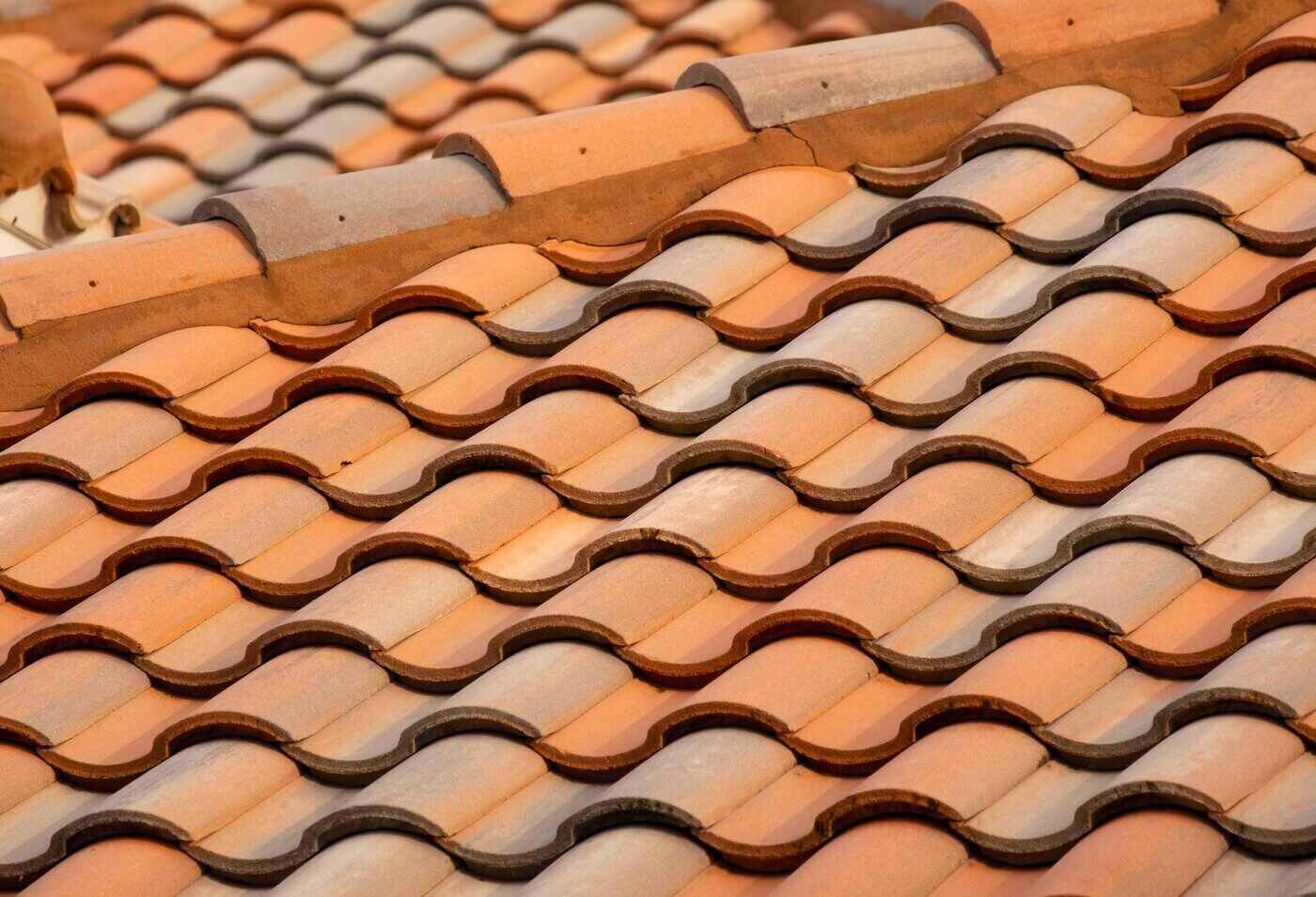 clay tile roof - top 5 environmentally friendly roofing materials