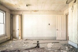 white room undergoing renovations - 4 home improvement tips for sustainable living