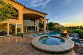 mansion with hot tub and pool - 5 ways of making your luxury home more eco-friendly