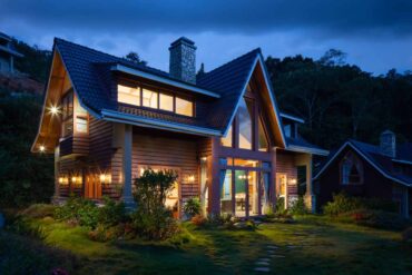 home lit up - selling a green home in the current market